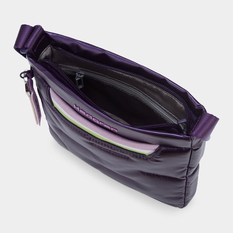 Purple Deep Blue Women's Hedgren Cushy Crossbody Bags | CAK617IW