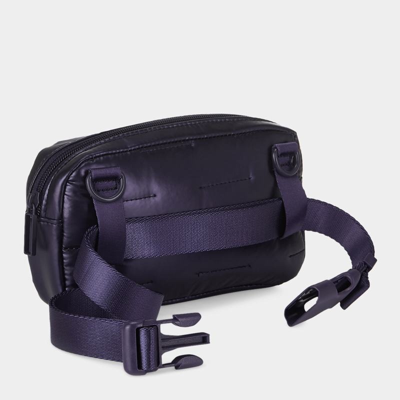 Purple Deep Blue Women's Hedgren Snug Belt Bags | NTO5297DM