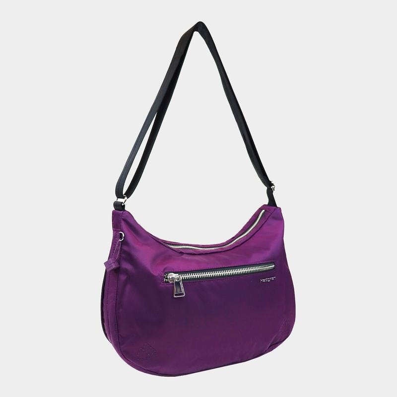 Purple Women's Hedgren Ann Crossbody Bags | DBT4067NE