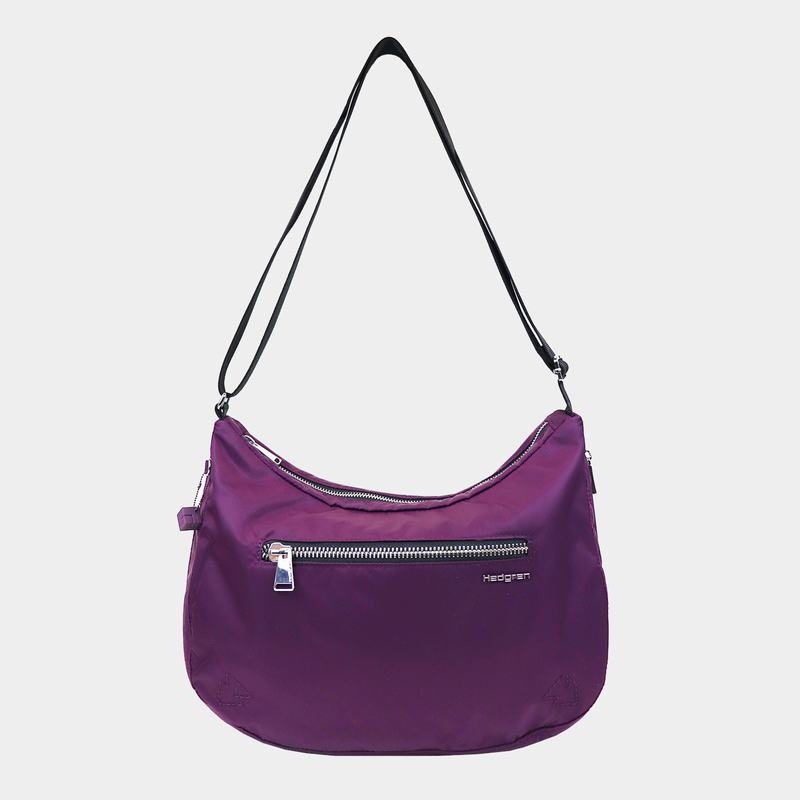 Purple Women's Hedgren Ann Crossbody Bags | DBT4067NE