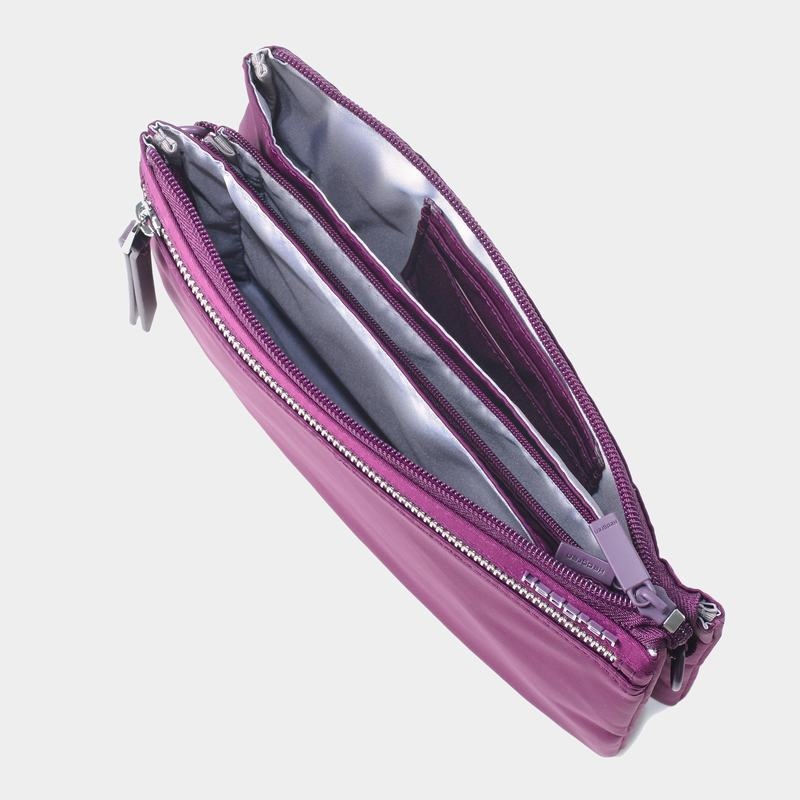 Purple Women's Hedgren Emma Crossbody Bags | IPR404UV