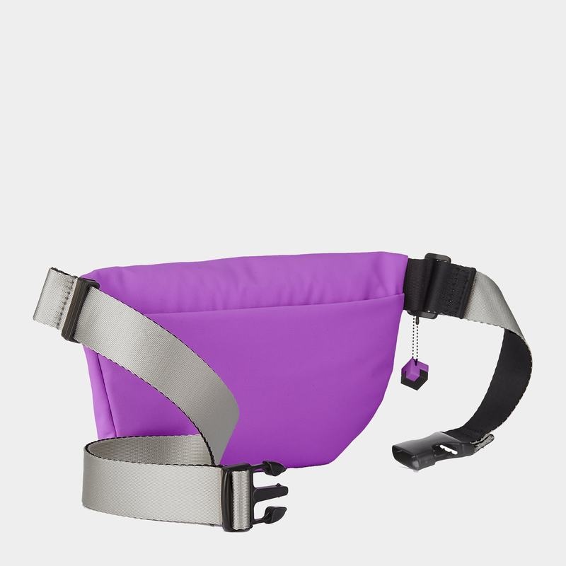 Purple Women's Hedgren Halo Belt Bags | SBU2756EI