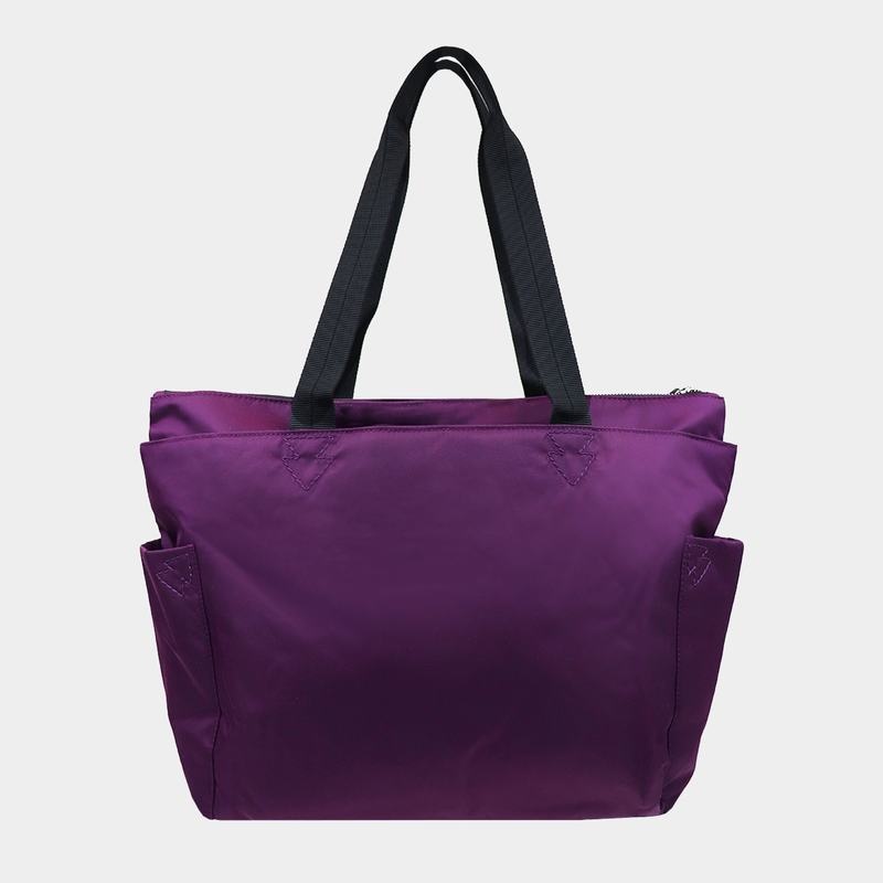 Purple Women's Hedgren Margaret Sustainably Made Tote Bags | DWH6358DU