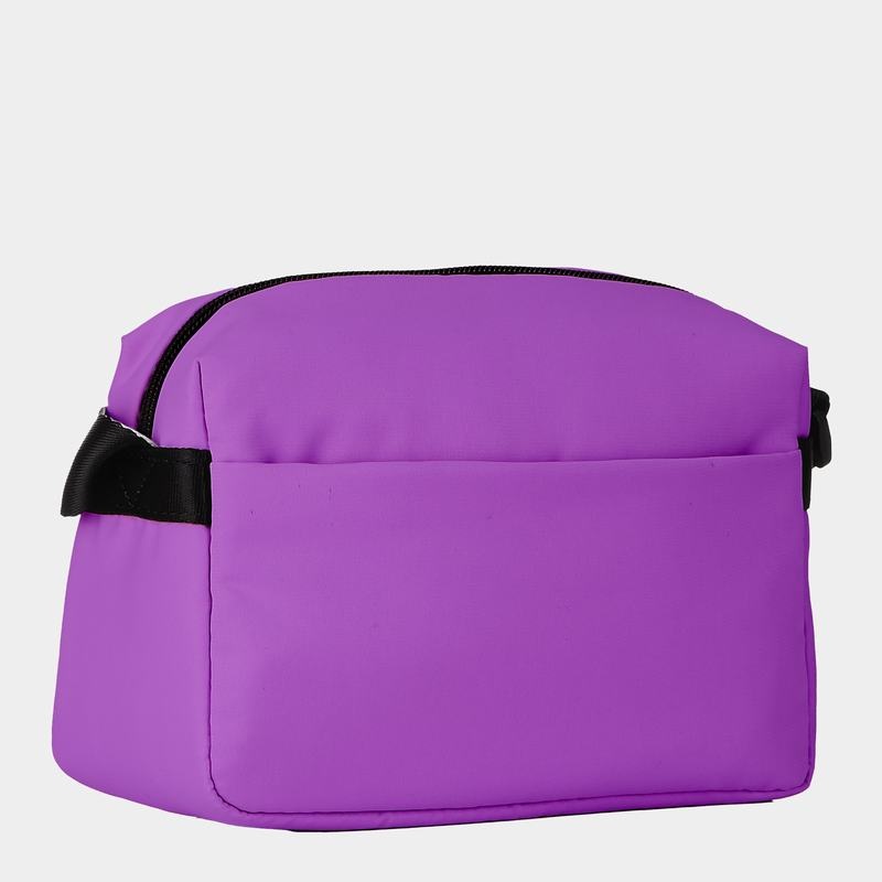 Purple Women's Hedgren Neutron Small Crossbody Bags | CSC9363SY