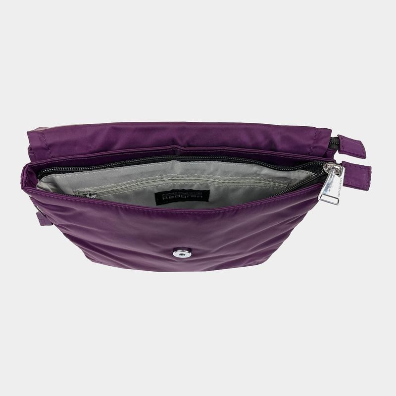 Purple Women's Hedgren Victoria Sustainably Made Crossbody Bags | WDU1632HT