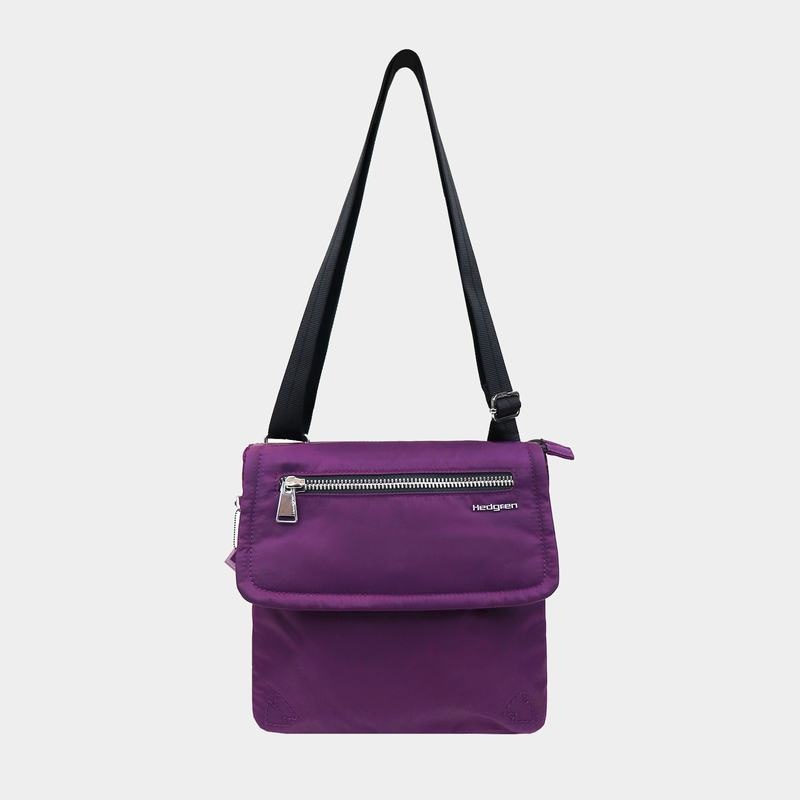 Purple Women's Hedgren Victoria Sustainably Made Crossbody Bags | WDU1632HT