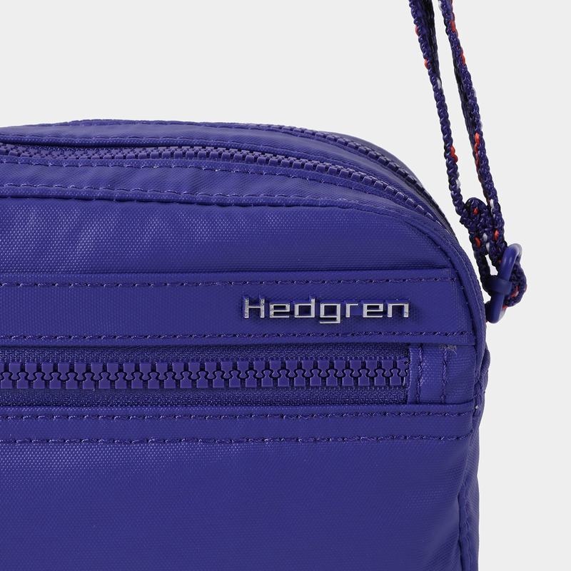 Royal Blue Women's Hedgren Maia Crossbody Bags | UZX2415YQ