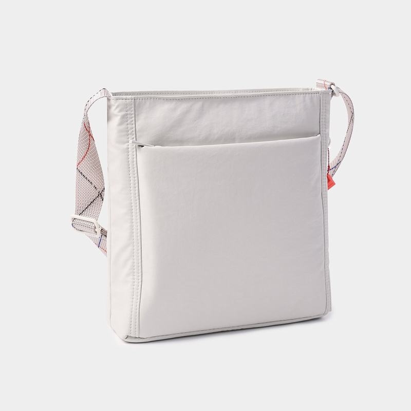 White Grey Women's Hedgren Orva Crossbody Bags | FEQ10088FU