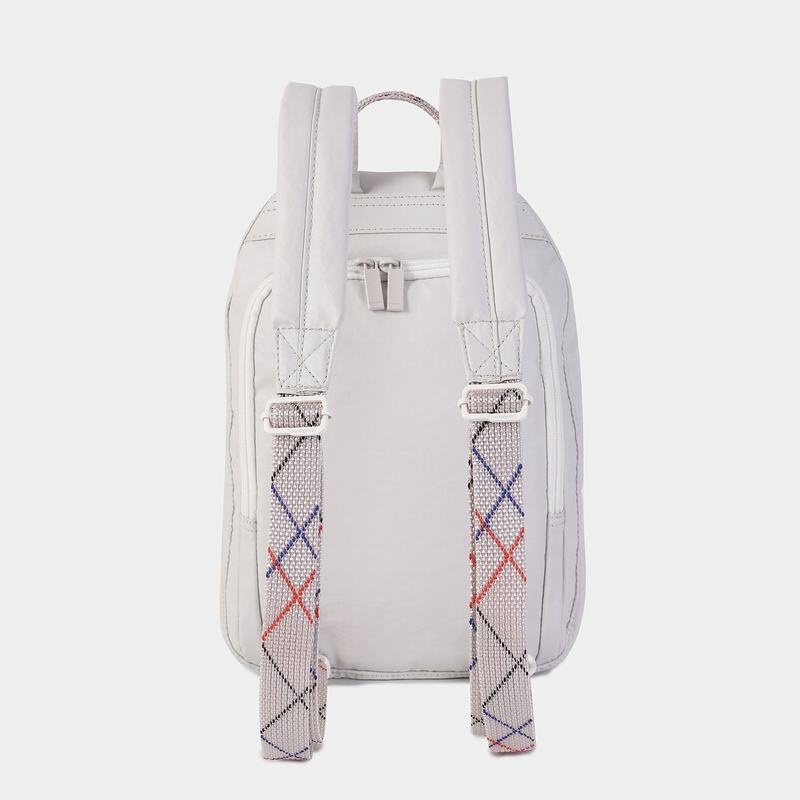 White Grey Women's Hedgren Vogue Backpacks | EIK8070MA