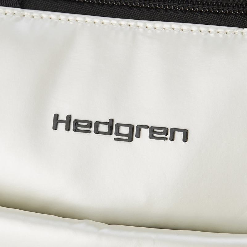 White Women's Hedgren Comfy Backpacks | ZXQ7831JG