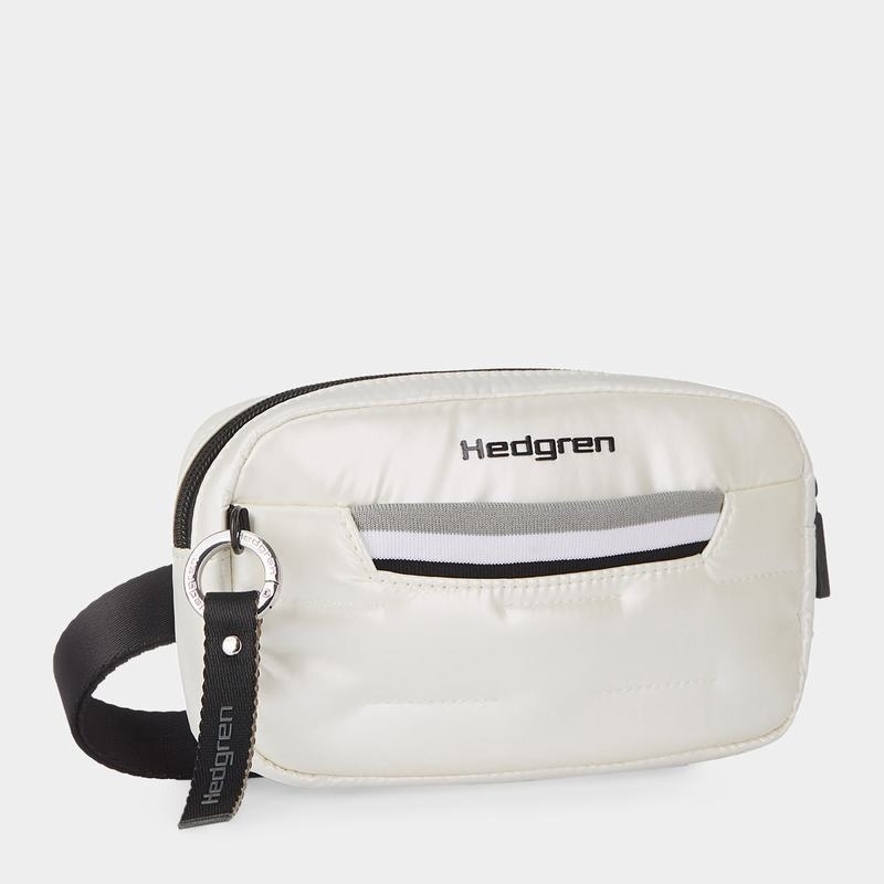 White Women's Hedgren Snug Belt Bags | CYF3138PJ